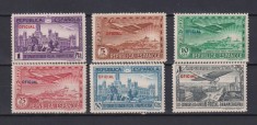 SPANIA 1931, MI. 30-35 TIMBRE OFICIALE DIENSTMARKEN MNH