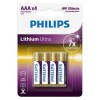 BATERIE LITHIUM ULTRA LR3 AAA BLISTER 4 BUC P - PH-FR03LB4A/1