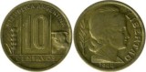 Argentina 1944 - 10 centavos, circulata