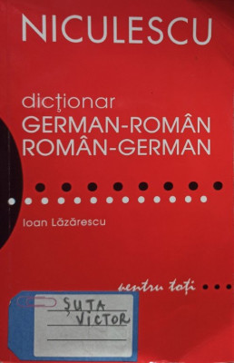 Dictionar german - roman, roman - german foto