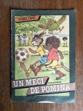 Un meci de pomina, BD, Vasile Olac / C37G, Editura Sport Turism, 1987, Carte de colorat