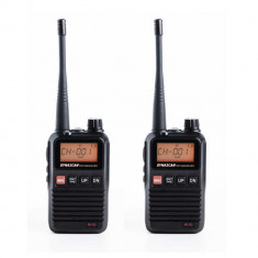 Aproape nou: Statie radio PMR 446 portabila PNI Dynascan R-10 Box Set cu 2bc foto