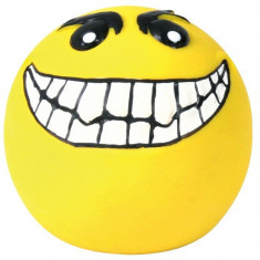 Jucarie Minge Smiley Latex 6 cm cu Sunet 35266