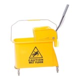 Cumpara ieftin Carucior Curatenie Limpio C038, 20L, Storcator si Separator Apa