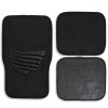 Set Covorașe Auto, 4 Bucăți, Dimensiuni mari 67x40cm, Dimensiuni mici 38.5x38.5cm, Negru, Oem