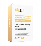 Air7- vitamina plăm&acirc;nilor, pentru fumători, 30cps, Green Splid