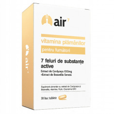 Air7- vitamina plămânilor, pentru fumători, 30cps, Green Splid