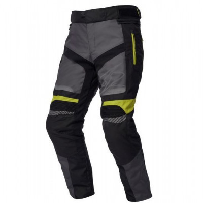 Pantaloni Moto Spyke Meridian Dry Tecno Negru / Antracit / Galben Marimea 54 120742/10186/54 foto