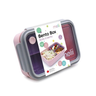 CUTIE PRANZ BENTO 1250ML CUTIE DETASABILA MELII ROZ MOV GRI foto