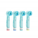 Cumpara ieftin Set capac de protectie pentru periuta de dinti electrica Oral B, 4 buc verde