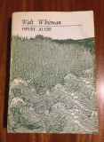 Walt Whitman - Opere alese (1992, trad. Mihnea Gheorghiu, masiv ilustrata!)