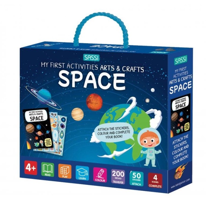 Primul set de arta &amp; lucru manual - Spatiu cosmic PlayLearn Toys
