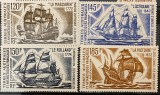 Teritoriul Sudic si Antarctic Francez (TAAF) 1974 Vapoare, serie MNH, 4v