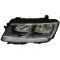Far VW Tiguan, 05.2016-, partea Stanga, tip bec H7+H7, cu motoras, MAGNETI MARELLI