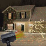 Cumpara ieftin Proiector laser tip Star Shower, stelute miscatoare, exterior, IP44, telecomanda, RESIGILAT