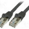 Cablu patch cord, Cat 6, lungime 3m, F/UTP, LOGILINK - CP2063S