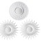 Set 3 Oglinzi Decorative de Perete BONNYCO - SECOND