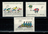 Liechtenstein 1987 - Jocurile Olimpice Calgary, serie neuzata