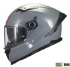 Casca integrala pentru scuter - motocicleta MT Braker SV A12 gri lucios (ochelari soare integrati) &ndash; tip viziera: MT-V-28B &ndash; DKS435 &ndash; punctaj maxim SH
