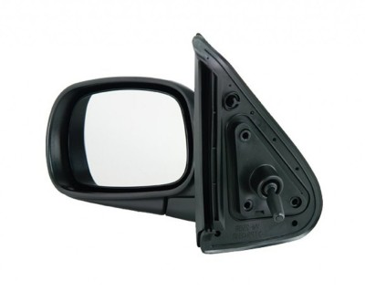 Geam oglinda Nissan Micra (K11) 1992-2003, Stanga, Crom, Fara incalzire, Convex, BestAutoVest 270554-E foto