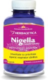 Nigella chimen negru 530mg 120cps, Herbagetica