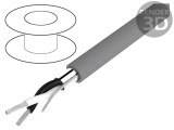 Cablu Alpha Wire C&amp;C 2x18AWG ecranat folie Al-PET PVC