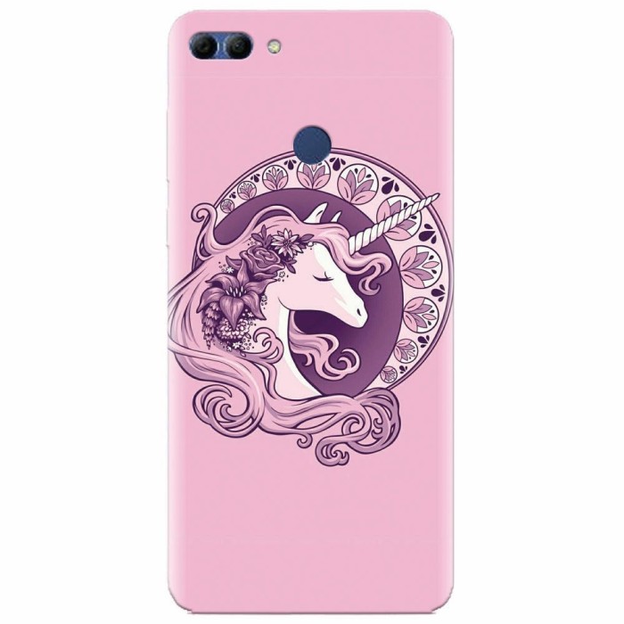 Husa silicon pentru Huawei Y9 2018, Purple Unicorn Husa silicon pentru Huawei Y9 2018, Purple Unicorn