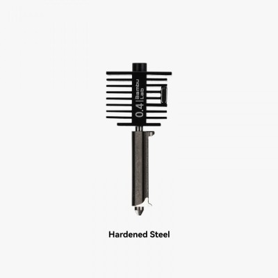 Hotend cu duza din otel calit, 0.4mm, pentru imprimanta Bambu Lab A1 si A1 Mini foto