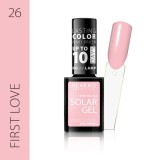 Lac de unghii Solar Gel, Revers, 12 ml, roz, nr 26, first love