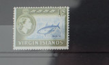 TS23/11 Timbre Serie Virgin Island - pesti