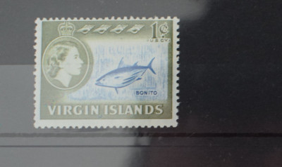 TS23/11 Timbre Serie Virgin Island - pesti foto