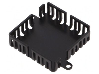 Radiator Extrudat TO220 Negru 44x44x1.5mm 13&amp;deg;C/W foto