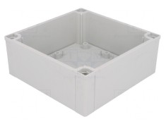 Baza Carcasa MNX ABS Gri 130x130x50mm foto