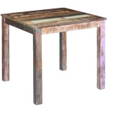 Cumpara ieftin Masa de bucatarie, 80x82x76 cm, lemn masiv reciclat