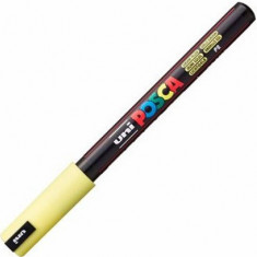 Marker Posca PC-1MR varf extra fin metalic 0 7 mm sunshine yellow