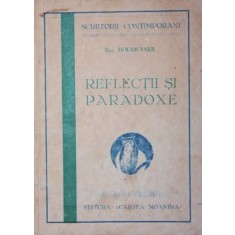 REFLECTII SI PARADOXE