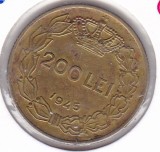 Moneda Romania 200 lei 1945 &ndash; Regele Mihai I