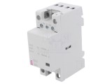 Contactor ETI POLAM 4 poli 25A 230VAC NC 2x NO 2x pentru instalații
