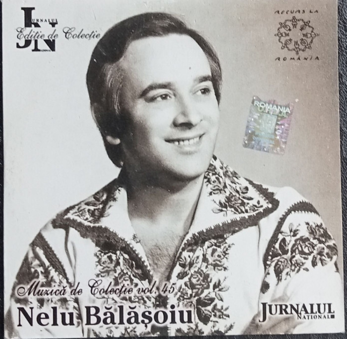 CD Nelu Balasoiu Jurnalul National Muzica de colectie populara