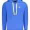 Hanorac barbati, cu mini logo brodat, Regular fit, albastru deschis, 3XL