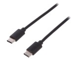 Cablu USB C 1m Negru