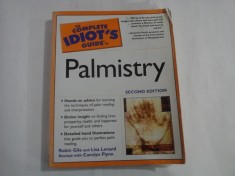 The Complete IDIOT&#039;S Guide to PALMISTRY - Robin Gile / Lisa Lenard - (stare acceptabila)