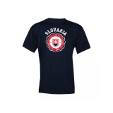 Echipa națională de hochei tricou de bărbați Slovakia Stamp - L