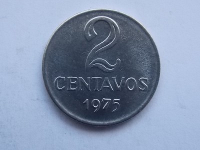 2 CENTAVOS 1975 BRAZILIA foto