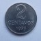 2 CENTAVOS 1975 BRAZILIA