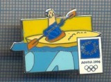 AX 981 INSIGNA -OLIMPICA - ATENA 2004 -CAIAC-CANOE -PENTRU COLECTIONARI