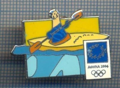 AX 981 INSIGNA -OLIMPICA - ATENA 2004 -CAIAC-CANOE -PENTRU COLECTIONARI foto