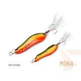 Lingura Oscilanta Delphin Mora, Culoare Fire Orange, 30g / ancora nr.4