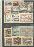 AUSTRIA.1919/20 Colectie BANI DE URGENTA NOTGELD 208 buc. bancnote, Europa