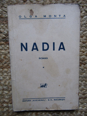 Olga Monta - Nadia (editie veche) foto